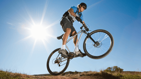 During extreme sports