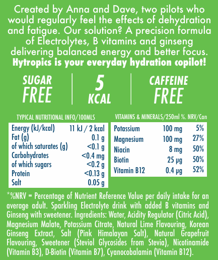 Lime & Grapefruit Multipack Hytropics